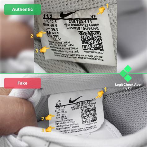 how can you tell is a nike clothes are fake|how to identify nike sneakers.